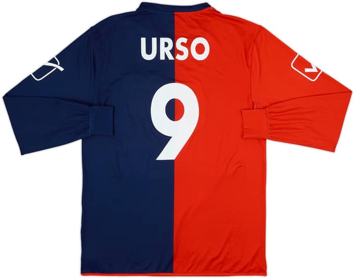 2013-14 Gubbio Home L/S Shirt Urso #9 - 9/10 - (XL)