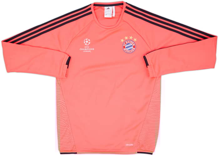 2015-16 Bayern Munich CL adidas Sweat Top - 10/10 - (S)