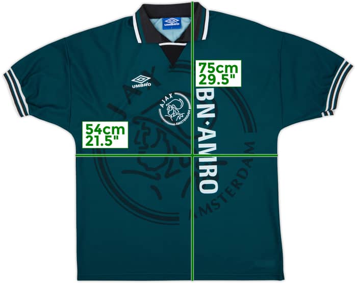 1995-96 Ajax Away Shirt - 8/10 - (L)