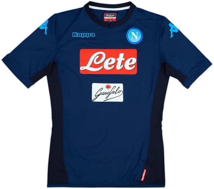 2017-19 Napoli Authentic Third Shirt - 10/10 - (XXL)