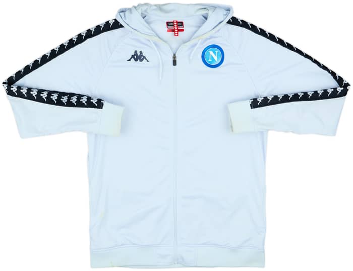 2018-19 Napoli Kappa Hooded Track Jacket - 4/10 - (XXL)