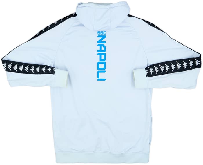 2018-19 Napoli Kappa Hooded Track Jacket - 4/10 - (XXL)