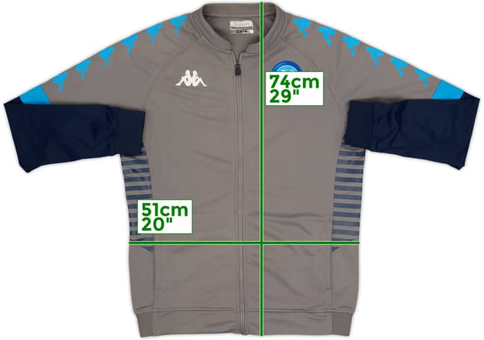 2020-21 Napoli Kappa Track Jacket - 8/10 - (L)