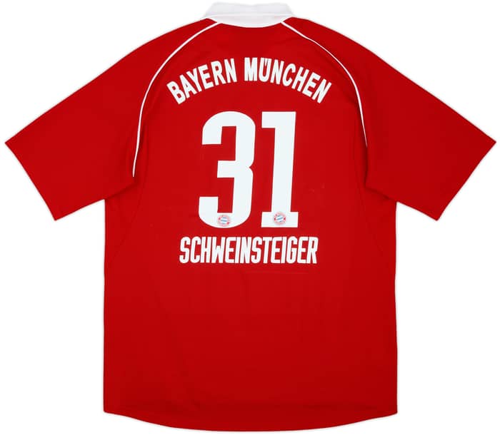 2005-06 Bayern Munich Home Shirt Schweinsteiger #31 - 10/10 - (L)