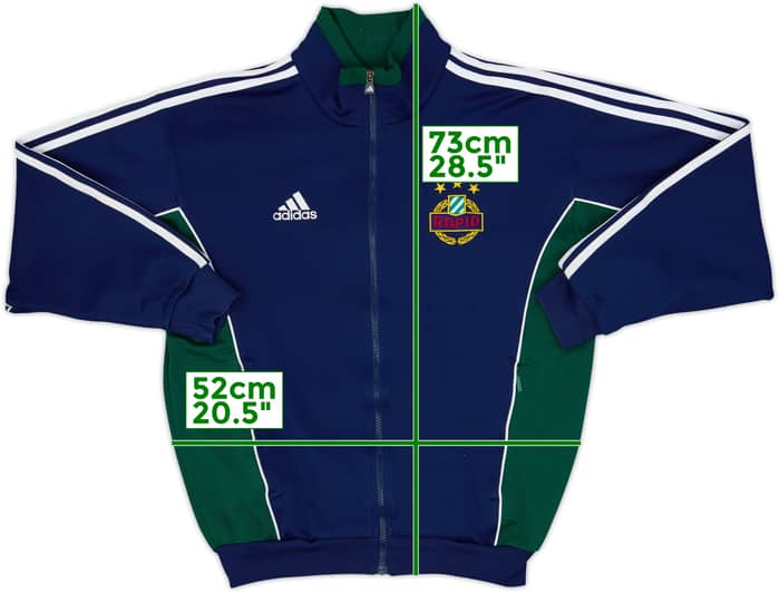 1999-00 Rapid Vienna adidas Track Jacket - 8/10 - (M)
