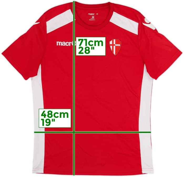 2016-17 Padova Macron Training Shirt - 9/10 - (M)