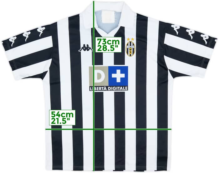 1999-00 Juventus Basic Home Shirt - 8/10 - (XL)