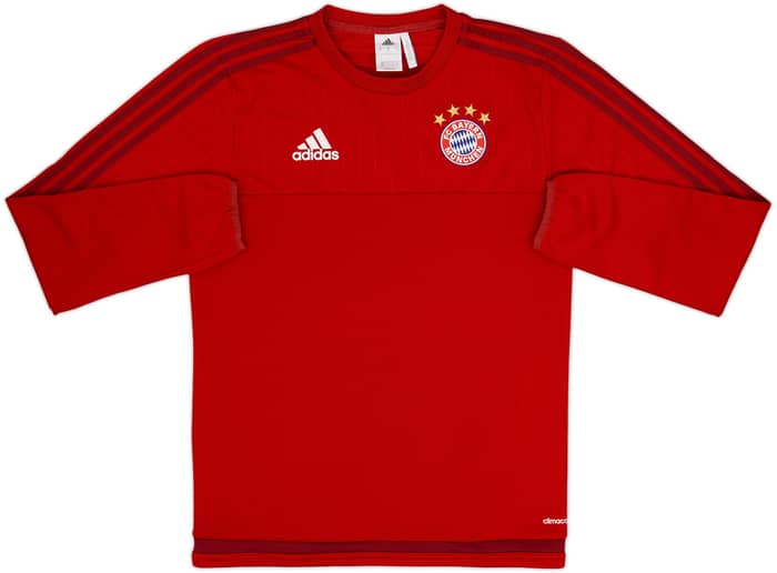 2015-16 Bayern Munich adidas Sweat Top - 8/10 - (S)