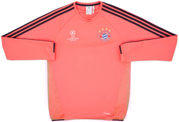2015-16 Bayern Munich CL adidas Sweat Top - 6/10 - (S)