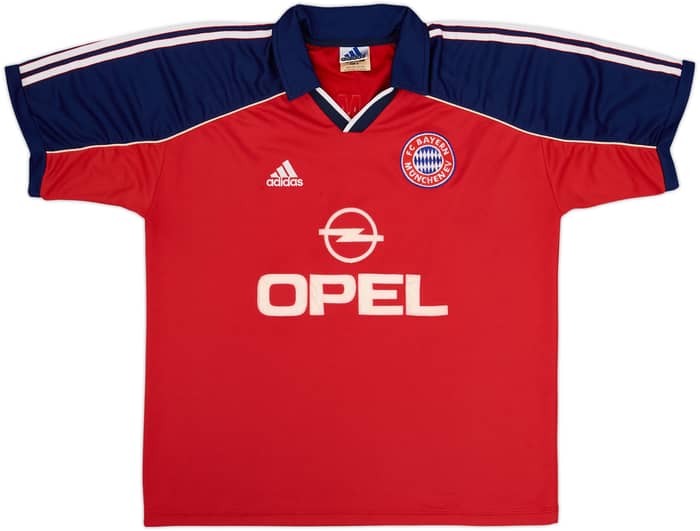 1999-01 Bayern Munich Home Shirt - 6/10 - (L)