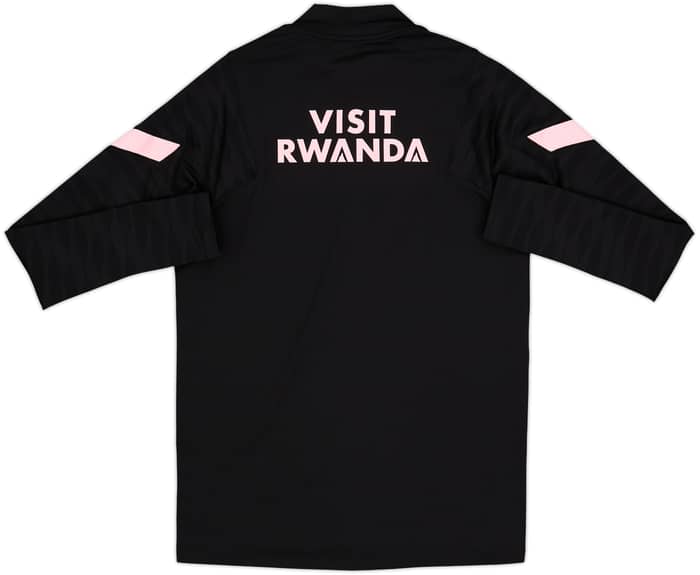 2021-22 Paris Saint-Germain Nike 1/4 Zip Drill Top - 6/10 - (M)