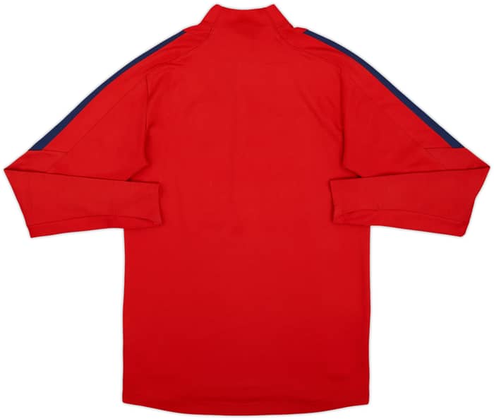 2016-17 París Saint-Germain Nike 1/4 Cremallera Parte Superior de Entrenamiento - 6/1