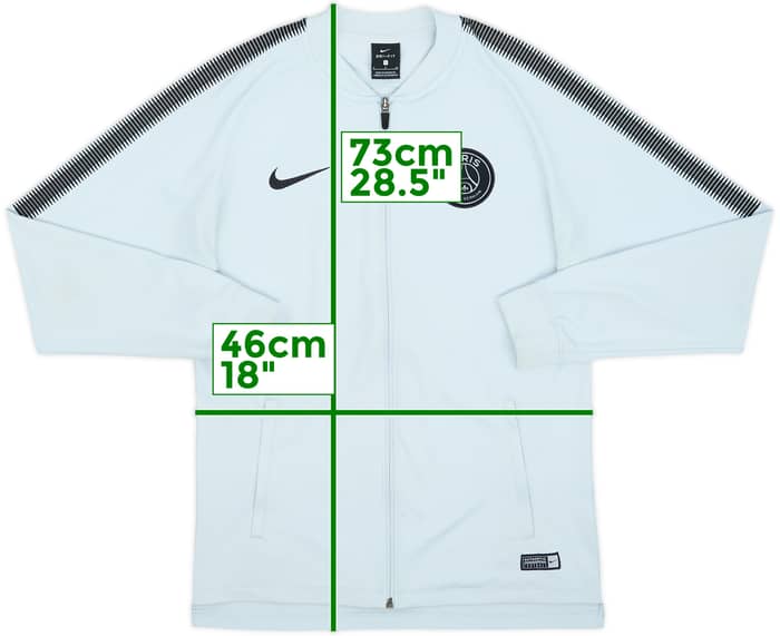 2017-18 Paris Saint-Germain Nike Track Jacket - 7/10 - (S)