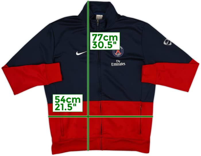 2009-10 Paris Saint-Germain Nike Track Jacket - 5/10 - (XL)