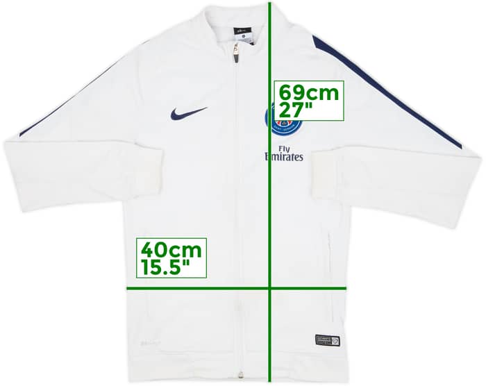 2016-17 Paris Saint-Germain Nike Track Jacket - 6/10 - (S)