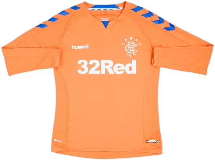 2018-19 Rangers Third L/S Shirt - 9/10 - (M)