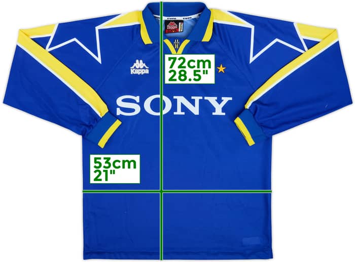 1996-97 Juventus Away L/S Shirt - 7/10 - (L)