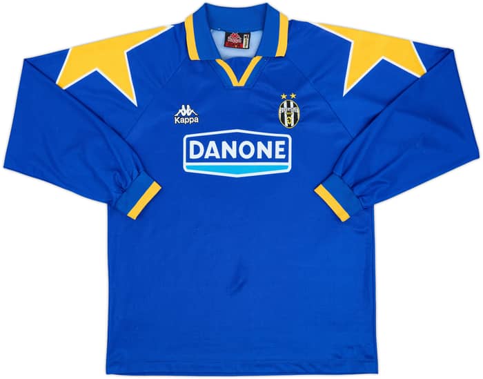 1994-95 Juventus Away L/S Shirt - 8/10 - (XL)