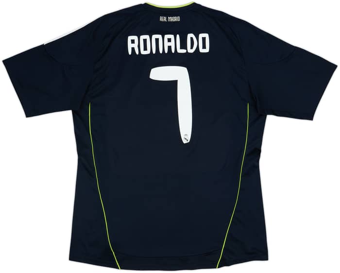 Camiseta de visitante del Real Madrid 2010-11 Ronaldo #7 - 7/10 - (XL)