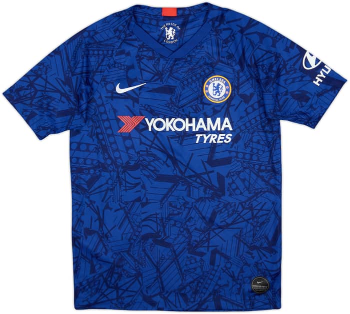 2019-20 Chelsea Home Shirt - 8/10 - (XL.Boys)