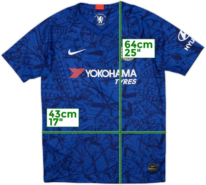 2019-20 Chelsea Home Shirt - 8/10 - (XL.Boys)