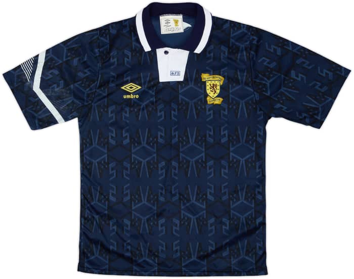1991-94 Scotland Home Shirt - 8/10 - (S)