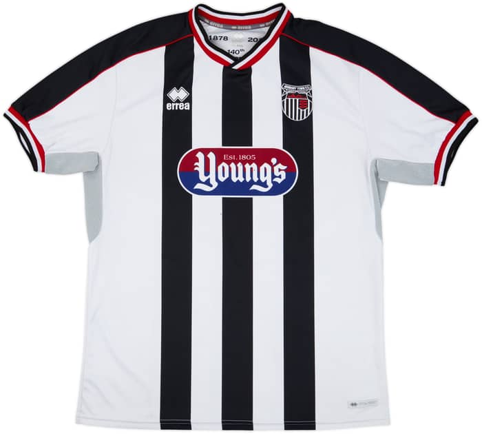 2018-19 Grimsby Town Home Shirt - 6/10 - (3XL)