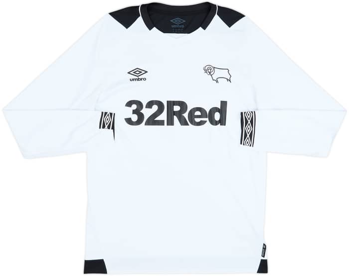 2018-19 Derby County Home L/S Shirt Cole #26 - 7/10 - (M)