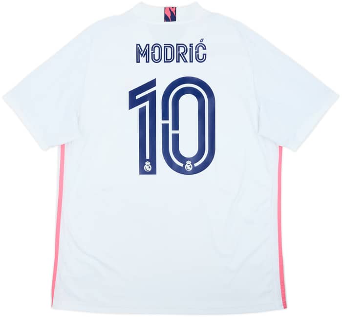 2020-21 Real Madrid Home Shirt Modric #10 - 10/10 - (XL)