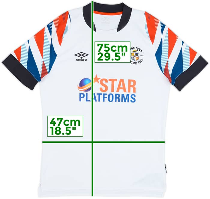 2022-23 Luton Away Shirt - 7/10 - (M)