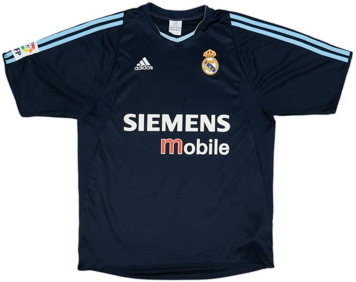 2003-04 Real Madrid Away Shirt Beckham #23 - 8/10 - (M)