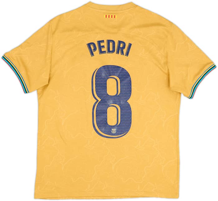 2022-23 Barcelona Away Shirt Pedri #8 - 8/10 - (S)