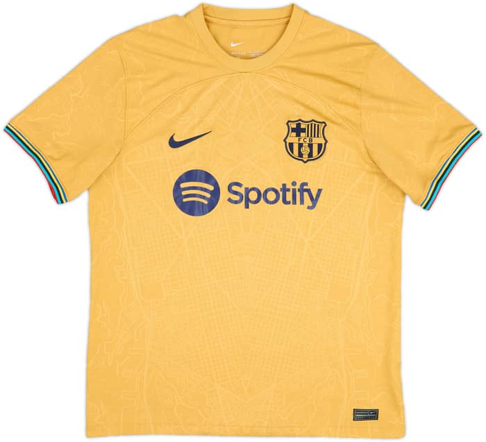2022-23 Barcelona Away Shirt Pedri #8 - 8/10 - (S)