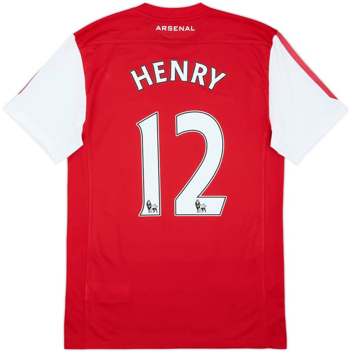 2011-12 Arsenal Home Shirt Henry #12 - 9/10 - (S)