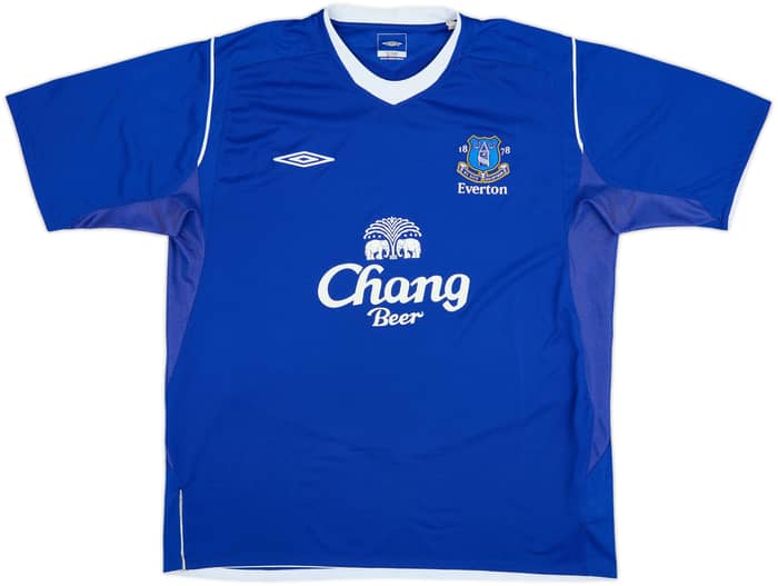 2004-05 Everton Home Shirt - 8/10 - (XL)