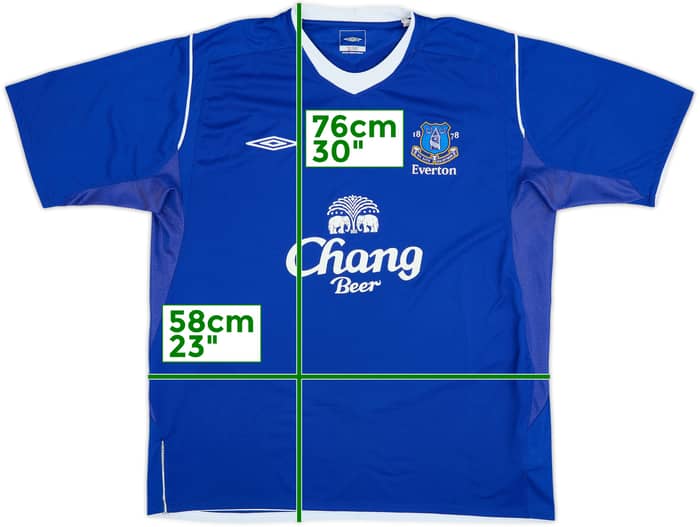 2004-05 Everton Home Shirt - 8/10 - (XL)