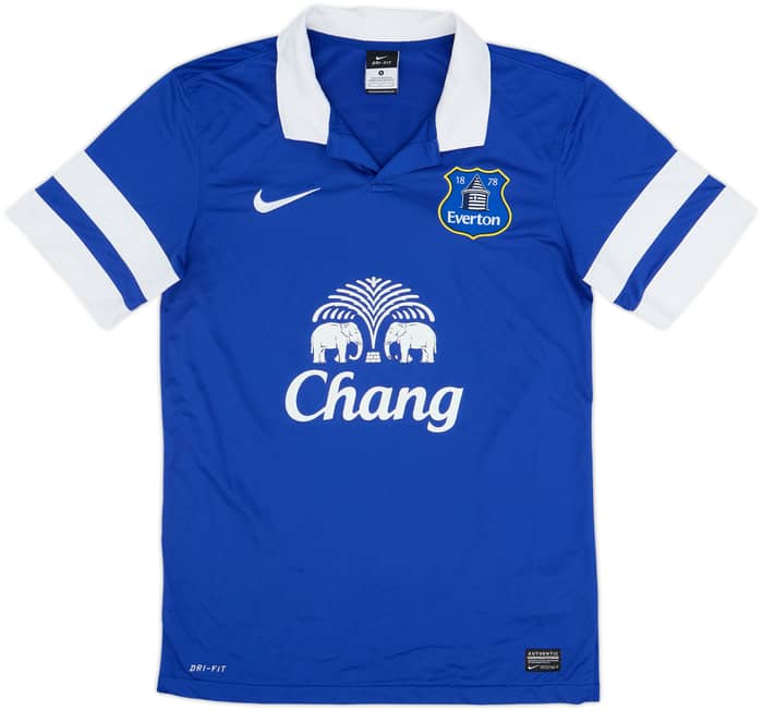 Camiseta de local de Everton 2013-14 Oviedo #8 - 6/10 - (S)
