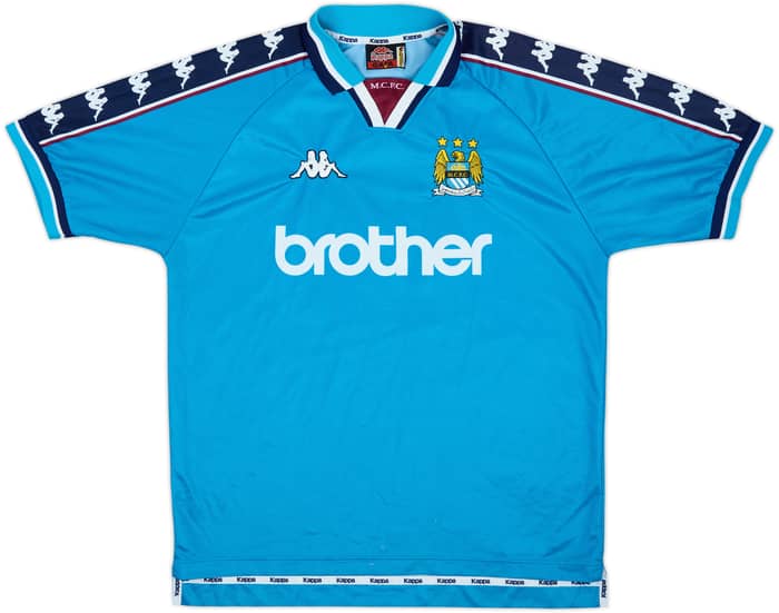 1997-99 Manchester City Home Shirt - 6/10 - (L)