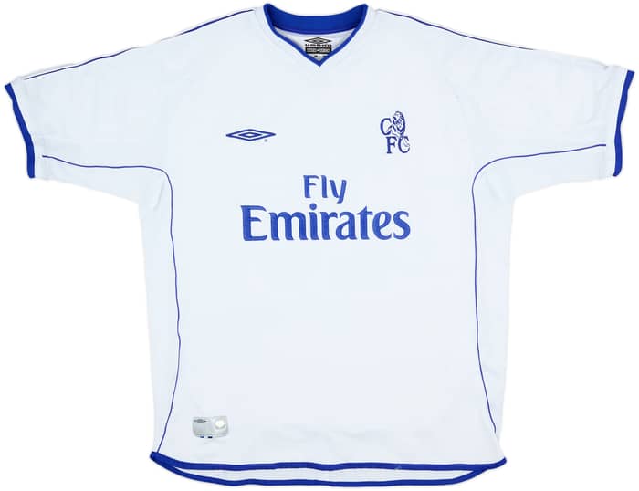 2001-03 Chelsea Away Shirt Zola #25 - 9/10 - (L)