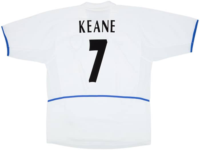 2002-03 Leeds United Home Shirt Keane #7 - 8/10 - (XL)