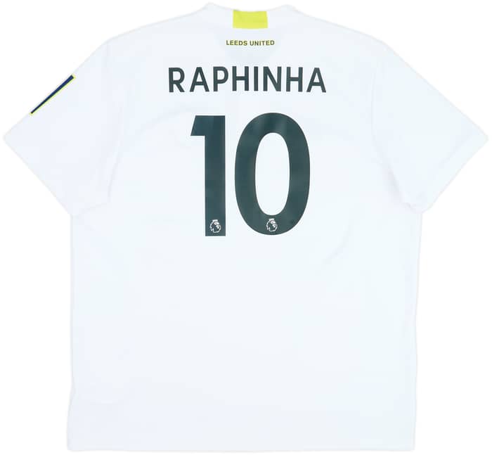 2021-22 Leeds United Home Shirt Raphinha #10 - 9/10 - (XXL)