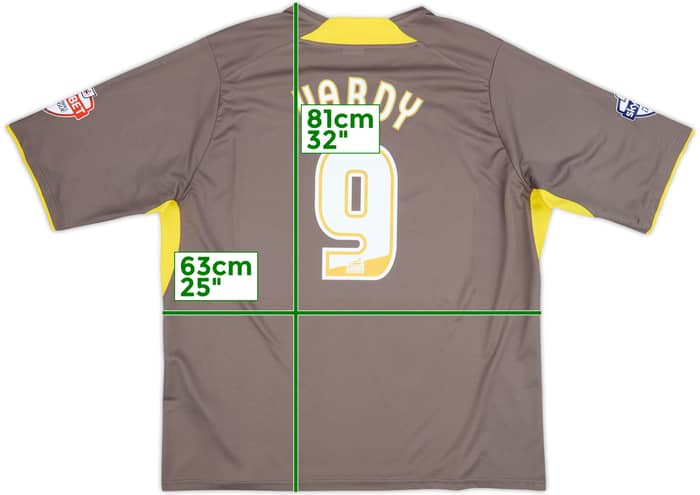 2013-14 Leicester Away Shirt Vardy #9 - 8/10 - (3XL)