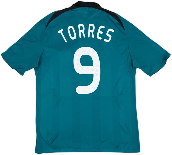 2008-09 Liverpool Third Shirt Torres #9 - 5/10 - (L)
