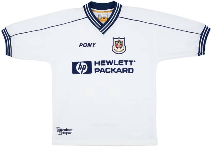 1997-99 Tottenham Home Shirt Ginola #14 - 9/10 - (S)