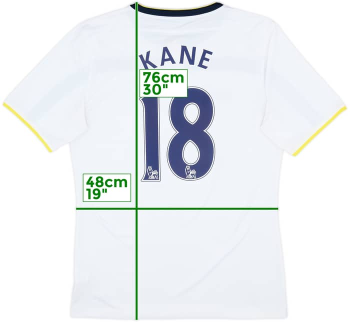 2014-15 Tottenham Home Shirt Kane #18 - 9/10 - (L)