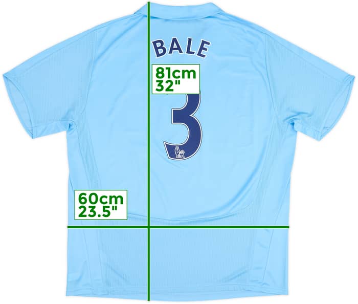 2008-09 Tottenham Away Shirt Bale #3 - 8/10 - (XL)