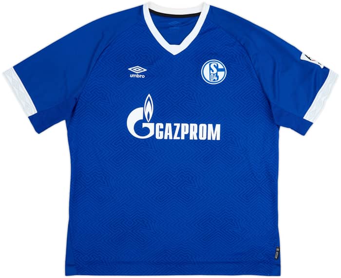 2018-19 Schalke Home Shirt - 9/10 - (3XL)