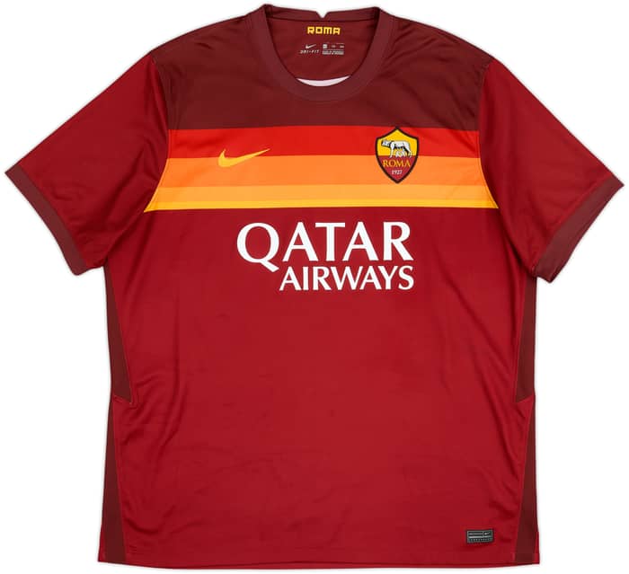 2020-21 Roma Home Shirt El Shaarawy #92 - 8/10 - (XXL)