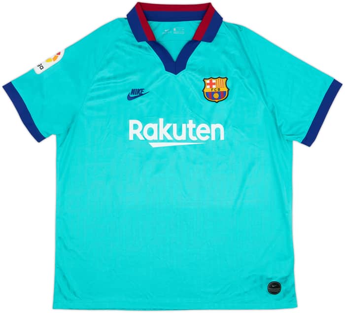 Camiseta de la tercera equipación CL del Barcelona 2019-20 Messi #10 - 9/10 - (XXL)