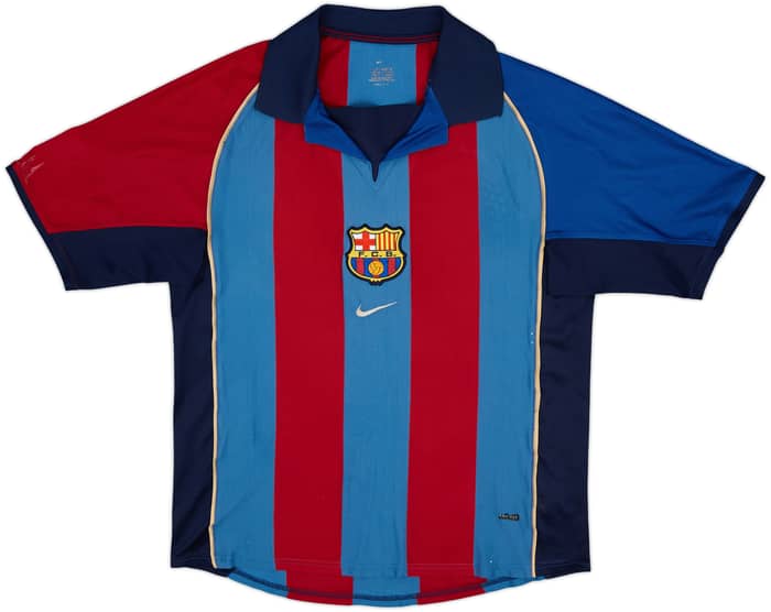 2001-02 Barcelona Home Shirt - 5/10 - (S)